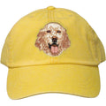 Embroidered Baseball Caps Yellow  English Setter DV457