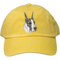Embroidered Baseball Caps Yellow  Great Dane DV459