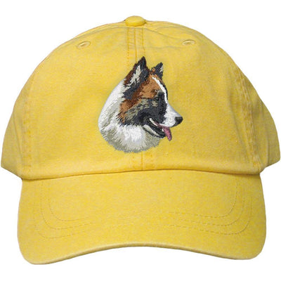 Icelandic Sheepdog Embroidered Baseball Caps