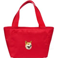 Shiba Inu Embroidered Insulated Lunch Tote