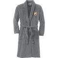 Port Authority Plush Microfleece Robe Deep Smoke Large/X-Large Shiba Inu D91