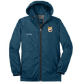 Embroidered Mens Eddie Bauer Packable Wind Jacket Brilliant Blue 3X-Large Shiba Inu D91