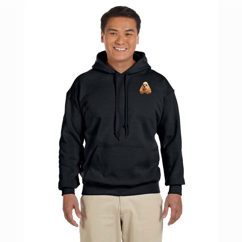 Cocker Spaniel Embroidered Unisex Pullover Hoodie