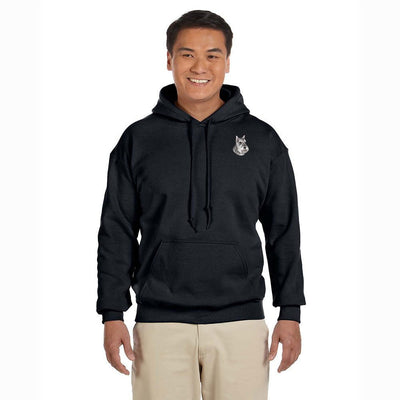 Schnauzer Embroidered Unisex Pullover Hoodie