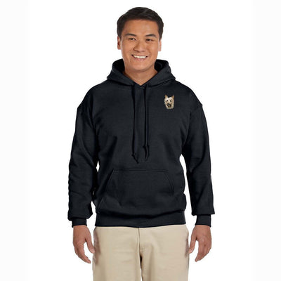 Silky Terrier Embroidered Unisex Pullover Hoodie