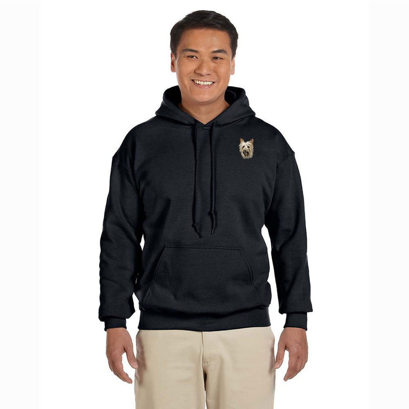 Silky Terrier Embroidered Unisex Pullover Hoodie