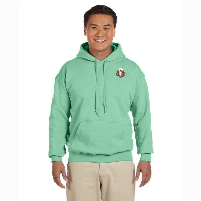 Clumber Spaniel Embroidered Unisex Pullover Hoodie
