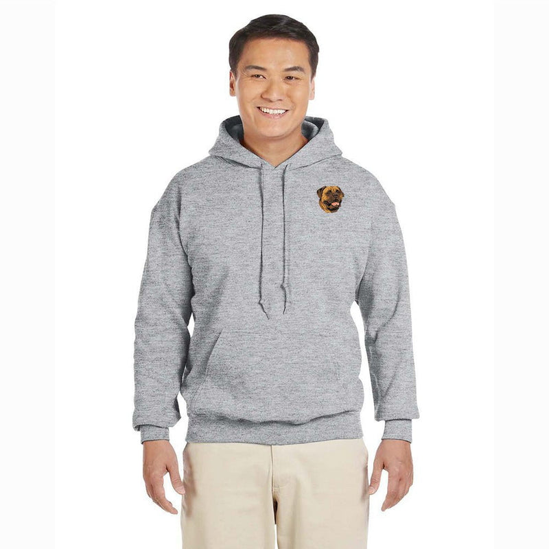 Bullmastiff Embroidered Unisex Pullover Hoodie