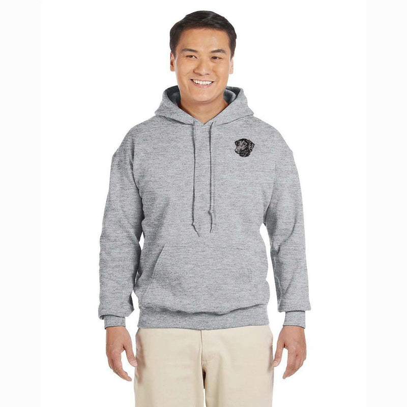 Curly-Coated Retriever Embroidered Unisex Pullover Hoodie
