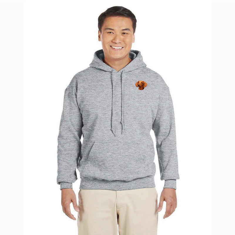 Dachshund Embroidered Unisex Pullover Hoodie