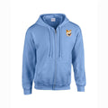 Shiba Inu Embroidered Unisex Zipper Hoodie