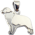 Border Collie Charm Pendant