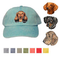 Dachshund Embroidered Baseball Caps