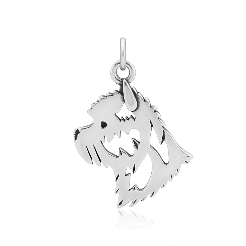 Cairn Terrier Necklace in Sterling Silver