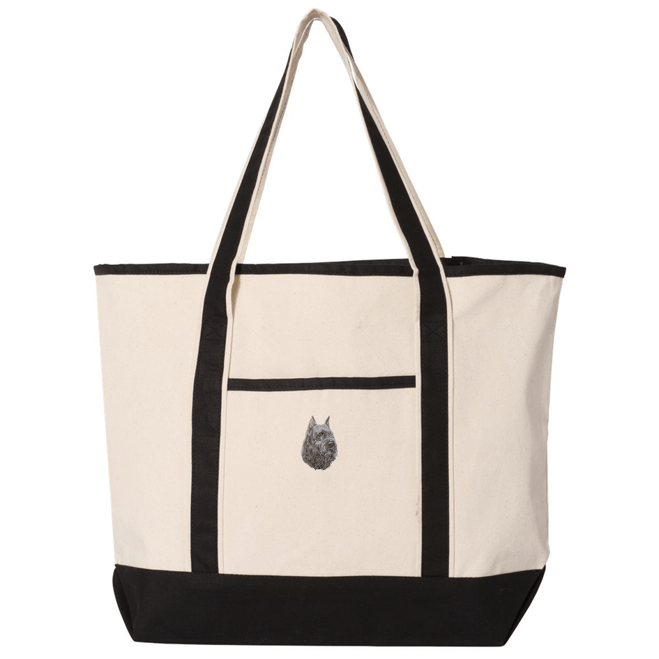 Bouvier des Flandres Embroidered Tote