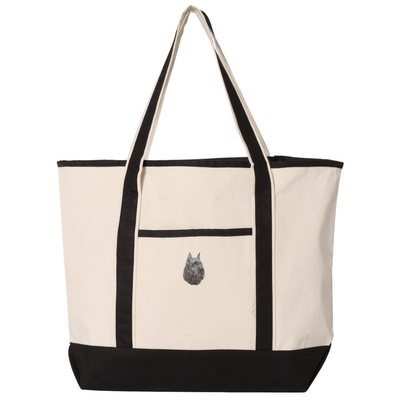 Bouvier des Flandres Embroidered Tote