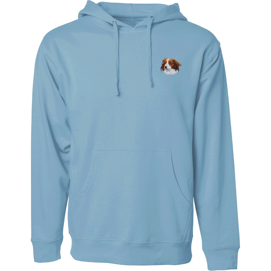 Nederlandse Kooikerhondje Embroidered Sweatshirt Hoodie