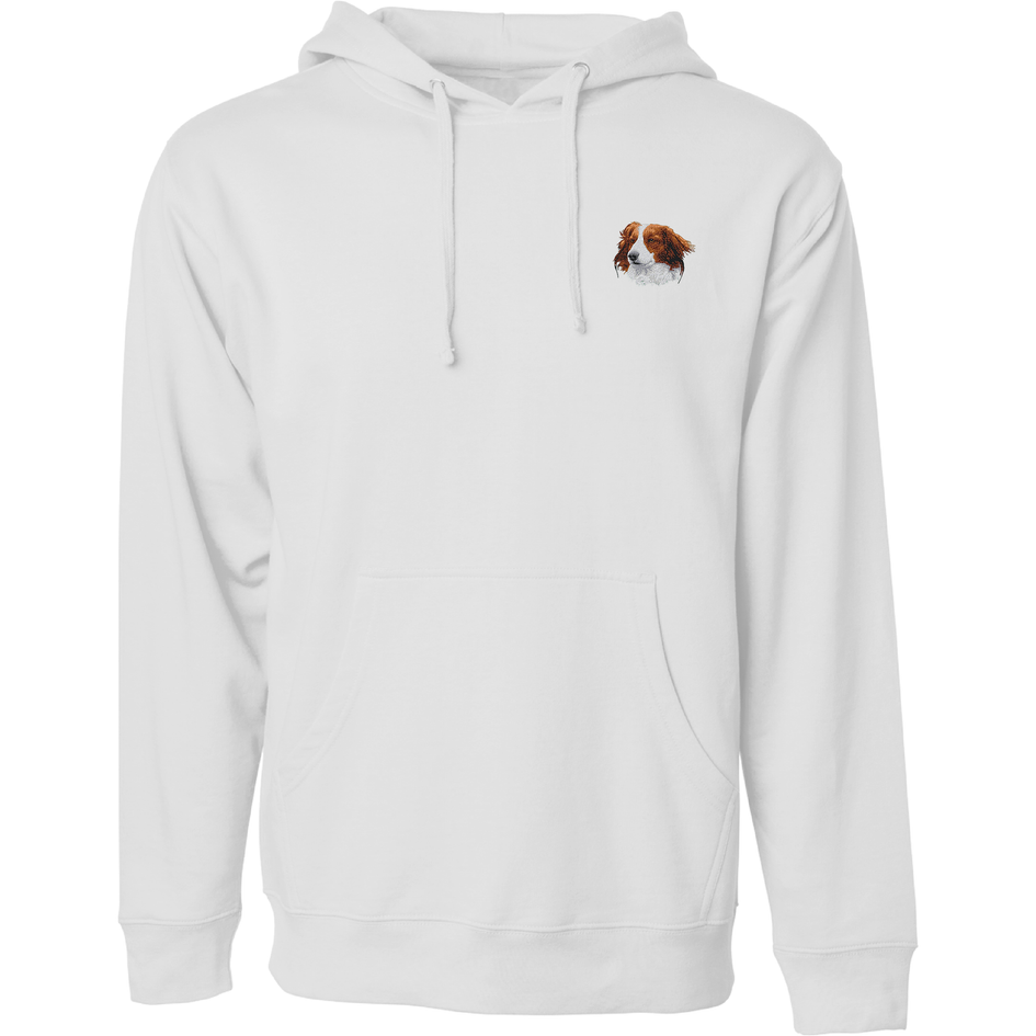 Nederlandse Kooikerhondje Embroidered Sweatshirt Hoodie