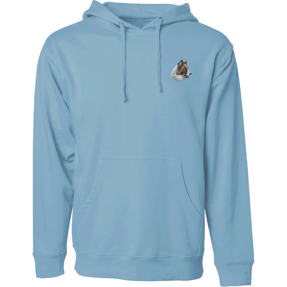 Icelandic Sheepdog Embroidered Sweatshirt Hoodie