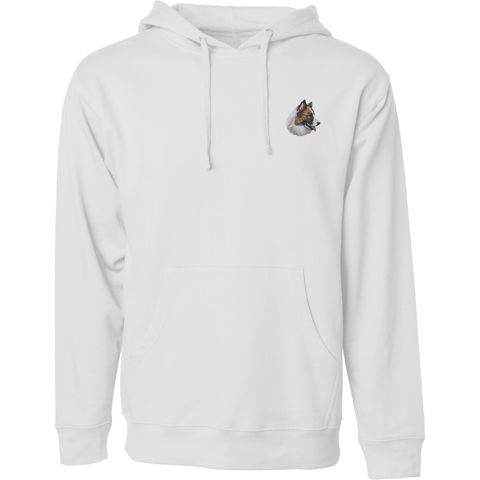 Icelandic Sheepdog Embroidered Sweatshirt Hoodie