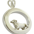 Dachshund Smooth Oval Jewelry
