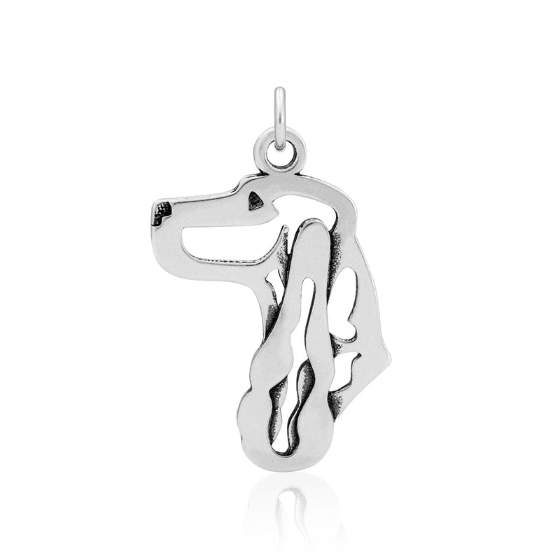 English Cocker Spaniel Necklace in Sterling Silver