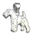 Wire Fox Terrier Pendant