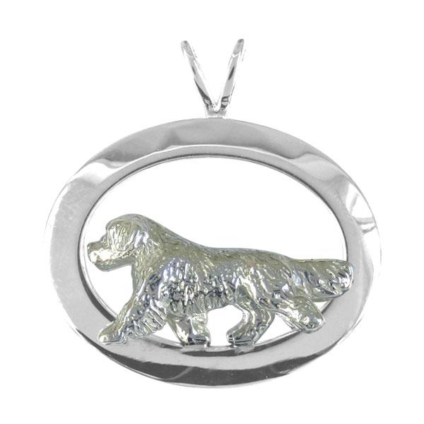 Golden Retriever Oval Jewelry