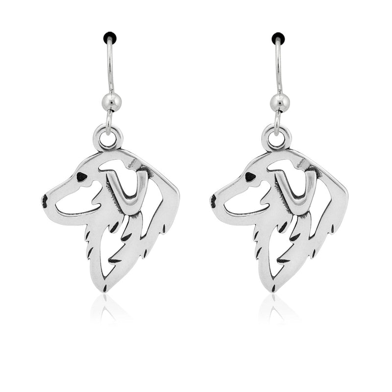 Great Pyrenees Earrings in Sterling Silver