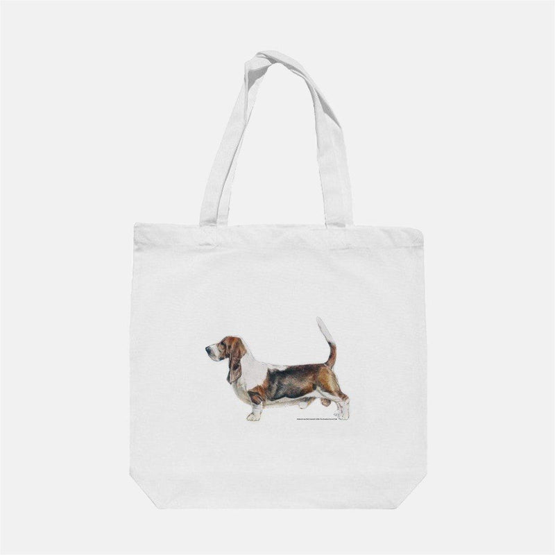 Basset Hound Tote Bag