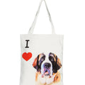 "I Love" Breed Canvas Tote Bag