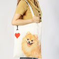 "I Love" Breed Canvas Tote Bag
