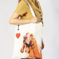 "I Love" Breed Canvas Tote Bag