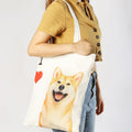 "I Love" Breed Canvas Tote Bag