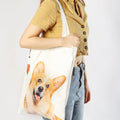"I Love" Breed Canvas Tote Bag