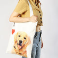 "I Love" Breed Canvas Tote Bag