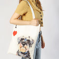 "I Love" Breed Canvas Tote Bag