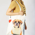 "I Love" Breed Canvas Tote Bag