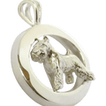 Miniature Schnauzer Oval Jewelry