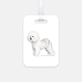 Bichon Frise Luggage Tag