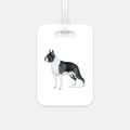 Boston Terrier Luggage Tag