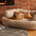 Overstuffed Luxury Dog Sofa