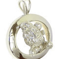 Poodle Narrow Oval Jewelry