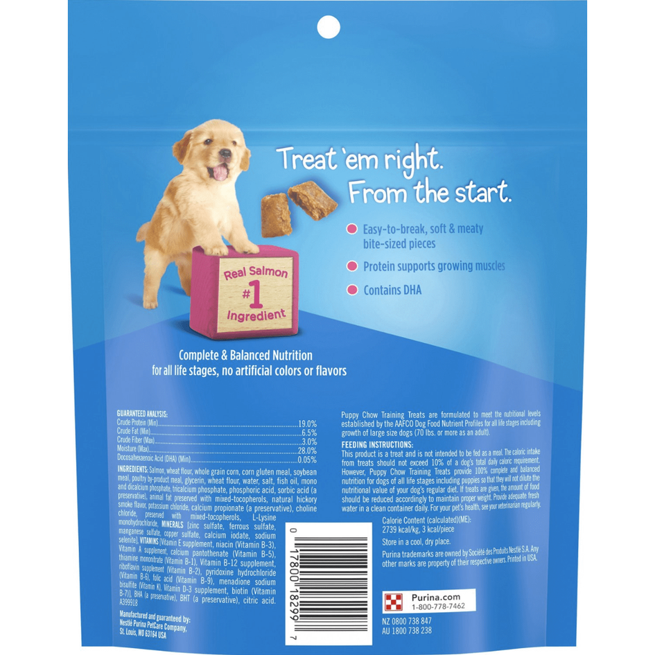 Puppy Chow Healthy Start Salmon Flavor Training Dog Treats