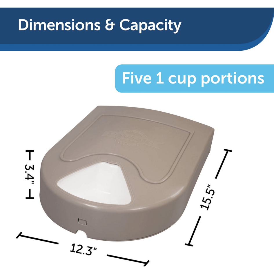 PetSafe Eatwell 5-Meal Automatic Pet Feeder