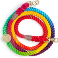 Found My Animal Adjustable Ombre Rope Dog Leash, 7-ft