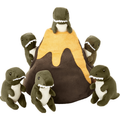 Frisco Hide and Seek Plush Volcano Puzzle Dog Toy