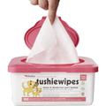 Petkin Dog & Cat Tushie Wipes, 100 count