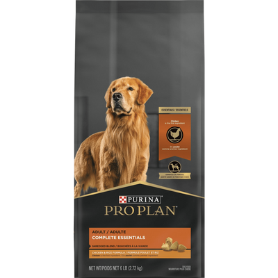 Purina Pro Plan Adult Shredded Blend Chicken & Rice Formula Dry Dog Food