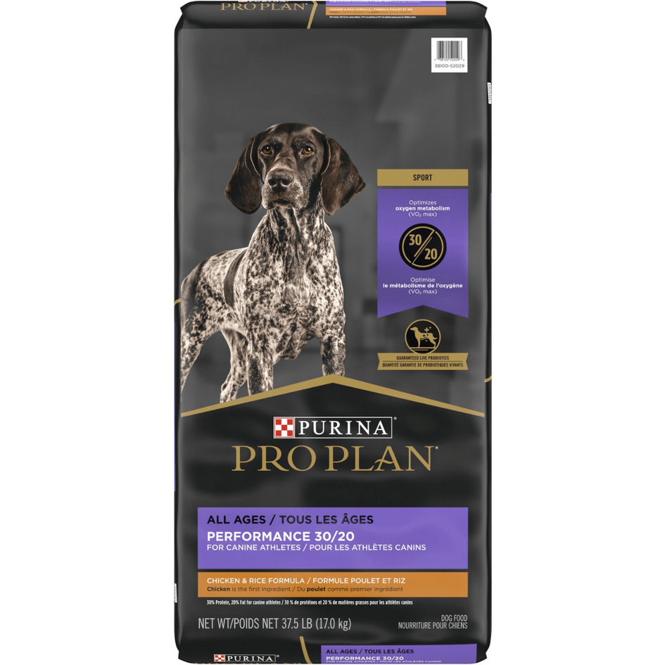 Purina Pro Plan All Life Stages Performance 30/20 Chicken & Rice Formula Dry Dog Food